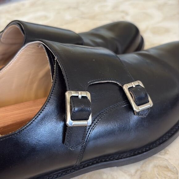 Rogues Custom Double Monk Strap Custom Handmade Leather Dress Shoes - Picture 10 of 15